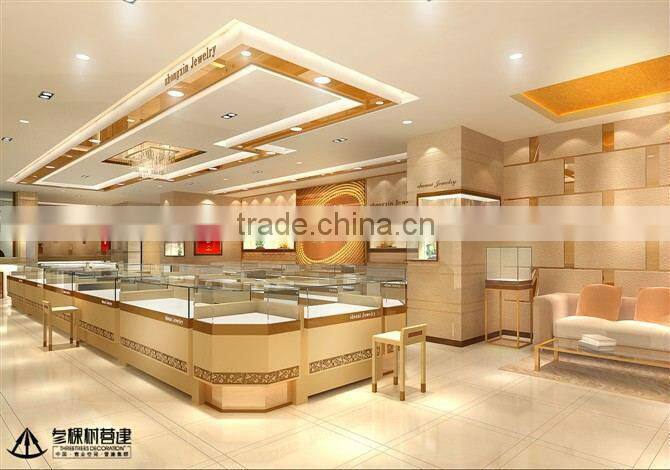 New Design 12x15ft China MDF jewelry mall display kiosk,jewelry kiosk furniture,jewelry mall kiosk with baking paint