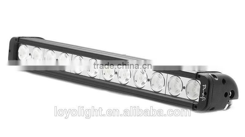 Hot selling 24inch offroad led light bar, super bright XML-10Watt 120W led bar light