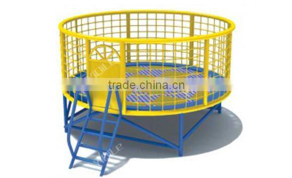 Super jump trampoline rectangular trampoline park