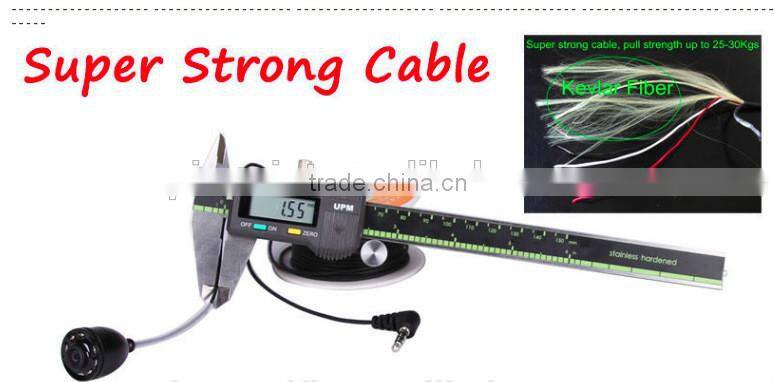 2015 Newest Gadgets IP 68 50M underwater fishing video camera with rechargeable Li-ion battery