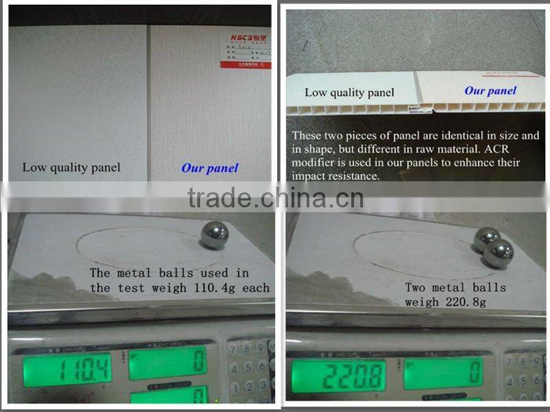 30cm width High glossy pvc panel