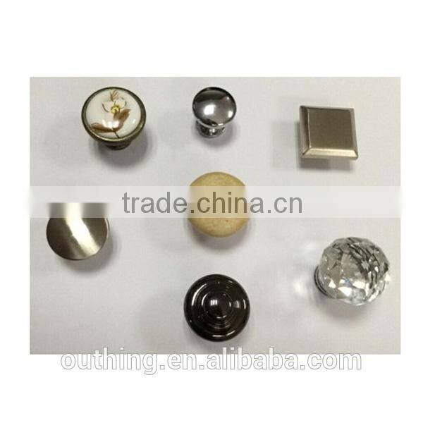 China Foshan Manufacturer 28.5mm brass color circle bedroom cabinet furniture cabinet knob