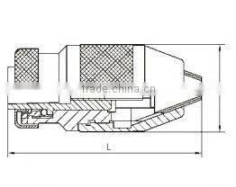 self tighten drill chuck