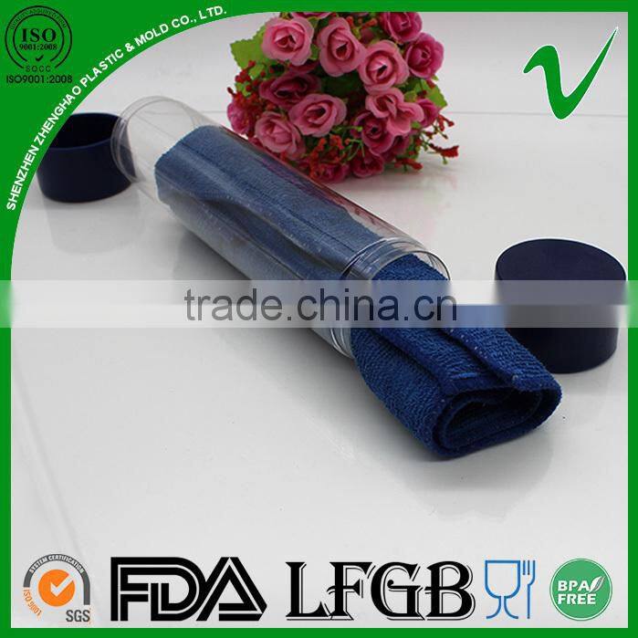 girls use plastic fashion toys for gift packaging