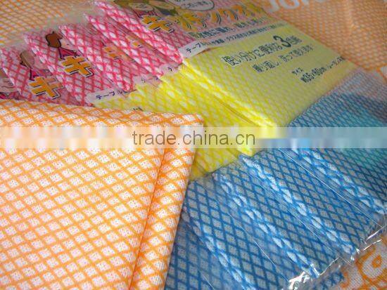 75g 70% Viscose 30% Polyester Antibacteria Spunlace Nonwoven Cleaning Cloth/wipe