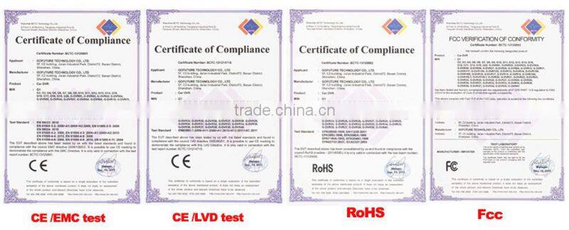 2.5 inch TFT LCD screen H198 security monitoring system the hd driver recorder mini DVR camera