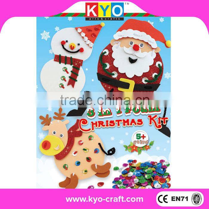 Factory supply CE EN71 christmas craft projects for kids