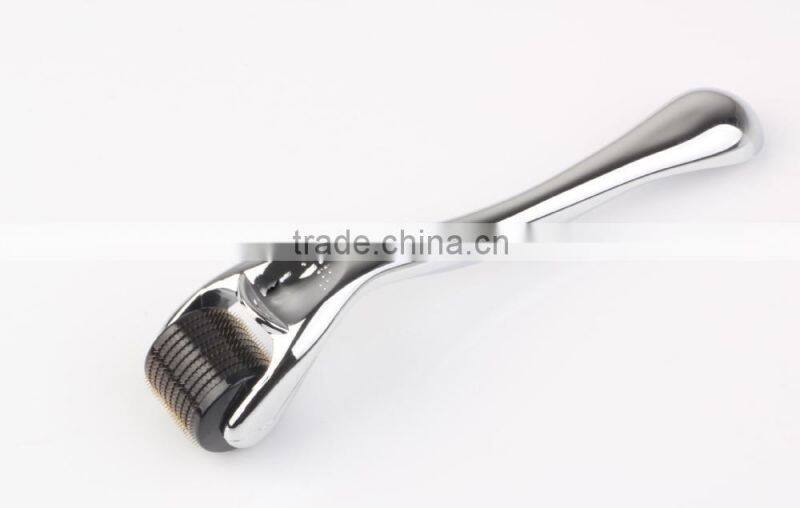 Microneedle Skin Roller 540 Needles Silver Derma Roller for Wrinkle Removal