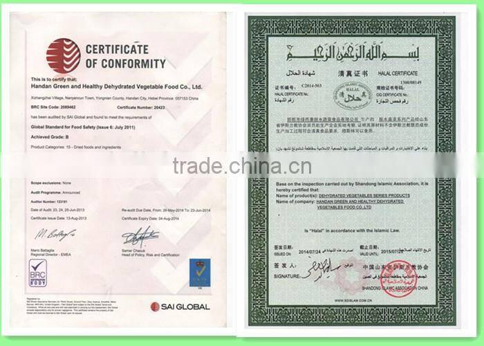 Milk white dried China natural dried garlic powder price from Yongnian, China