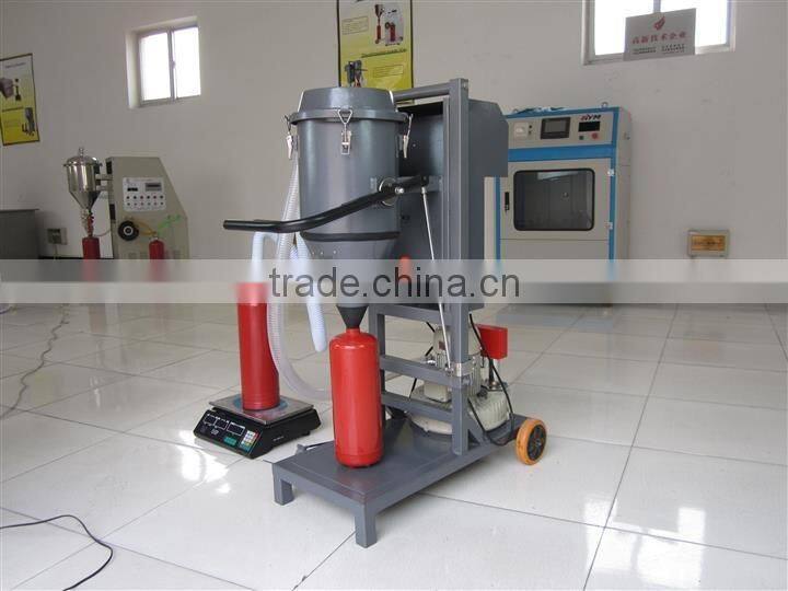 China best selling powder filling machine for fire extinguisher/fire extinguisher nitrogen