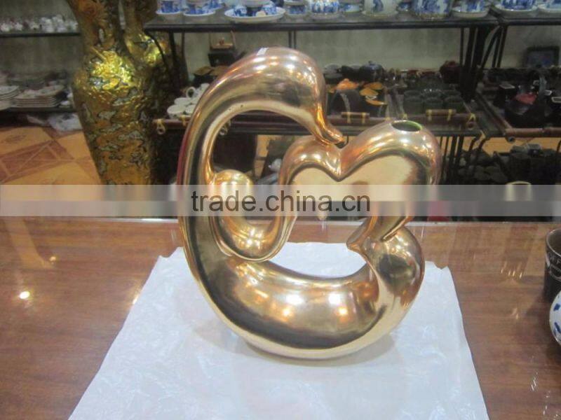 Unique design durable high quality ceramic vase