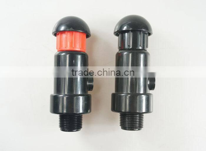 3/4'' and 1'' plastic pressure air release valve for inflating air