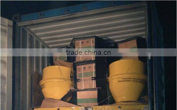 Simple and portable flat pan universal concrete mixer machine JS250 in good condition