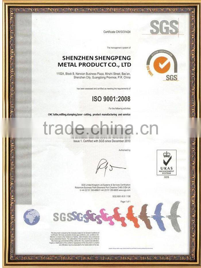 China famous supplier producing lathe machined parts with chroming/anodizing/polishing service