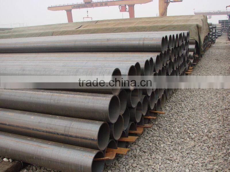 Straight Seam Welded Steel Pipe with high quality/big OD /black steel pipe