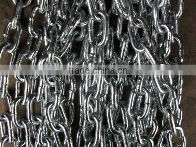 galvanized long iron link chain
