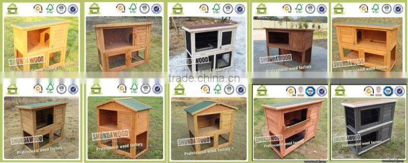 SDR001 Wood Rabbit Hutch Rabbit House Rabbit cage