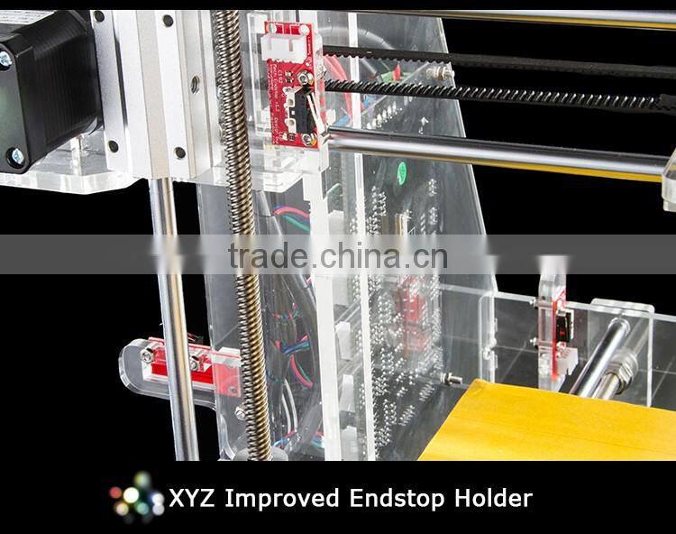 200 x 200 x 180mm Reprap DIY Semi Assembled 3D Printer Prusa I3 DIY 3d Printer Kit Factory Pric