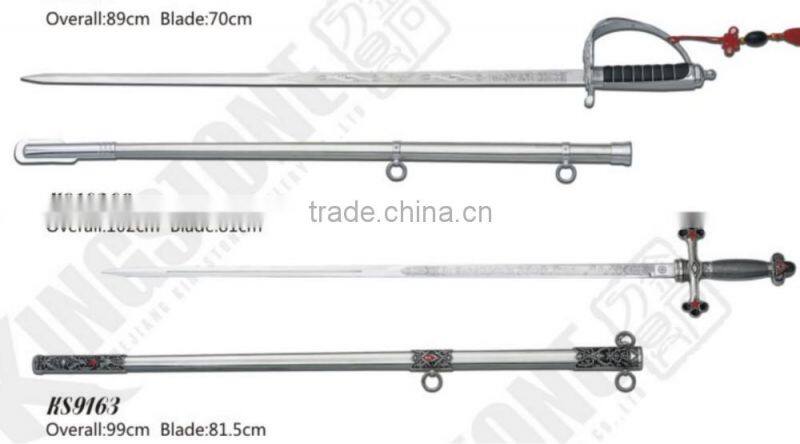 training ceremoinal military navy swords