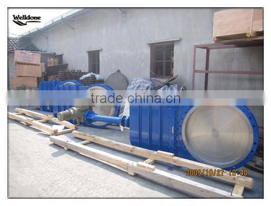 Motor-driven gate valve pn16, large gate valve