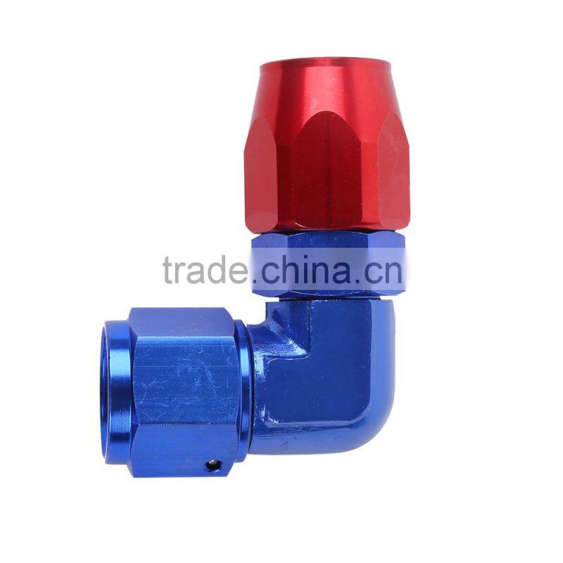 10AN AN10 10-AN UNIVERSAL 90 SWIVEL OIL/FUEL/GAS LINE HOSE END FITTING ADAPTOR