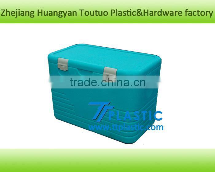 customized making two layers HDPE custom plastic container