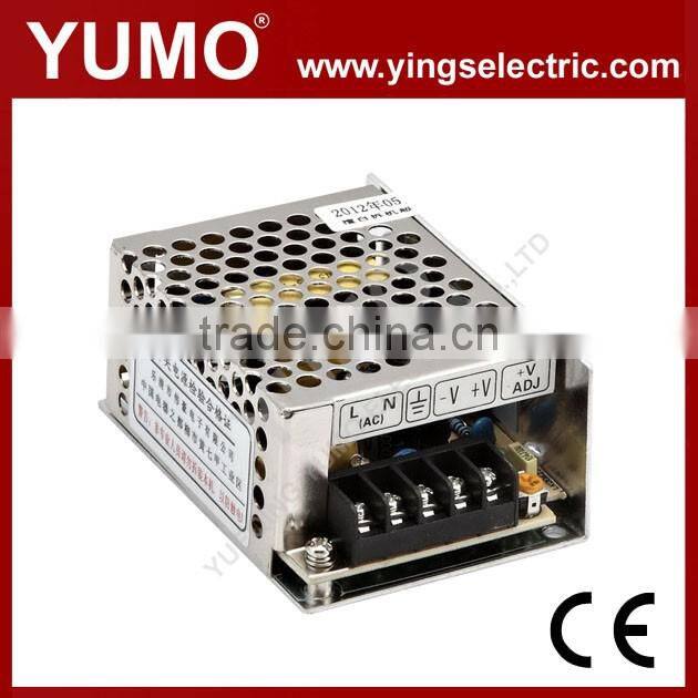 YUMO MS-25 12/15/24V 25W Mini size series LED Switching Power Supply
