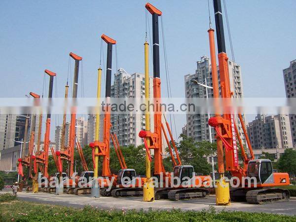 HF-YD7 functional full hydraulic impact hammer pile driver for foundation construction