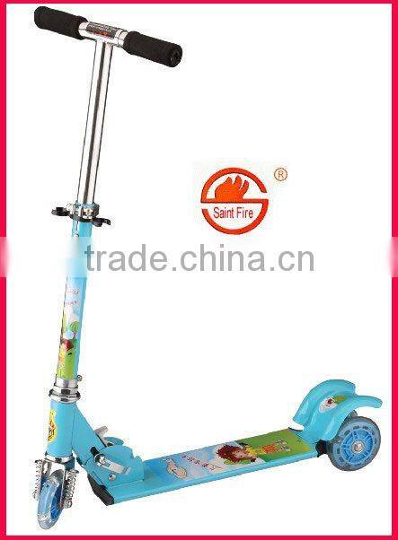 Three scooter kids scooter