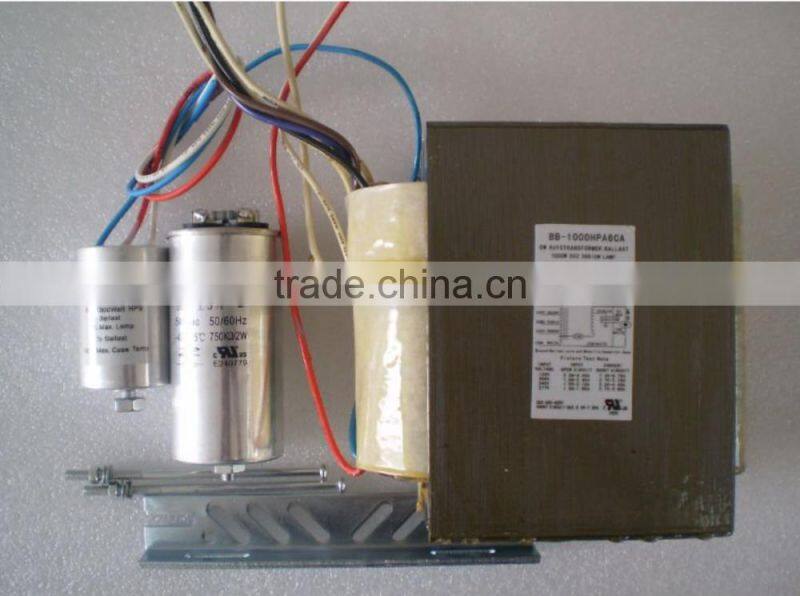 35w-1000w multi-tap multi-volt HX-HPF R-HPF CWA-HPS HID Magnetic Ballast kit with capacitor ignitor and bracket for street light