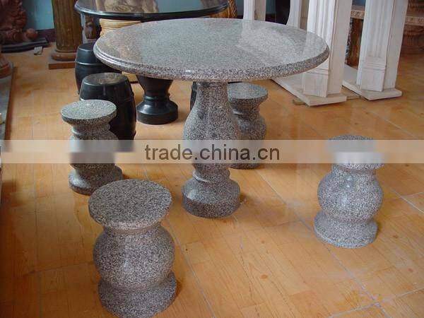 Chinese good quality marble dining table