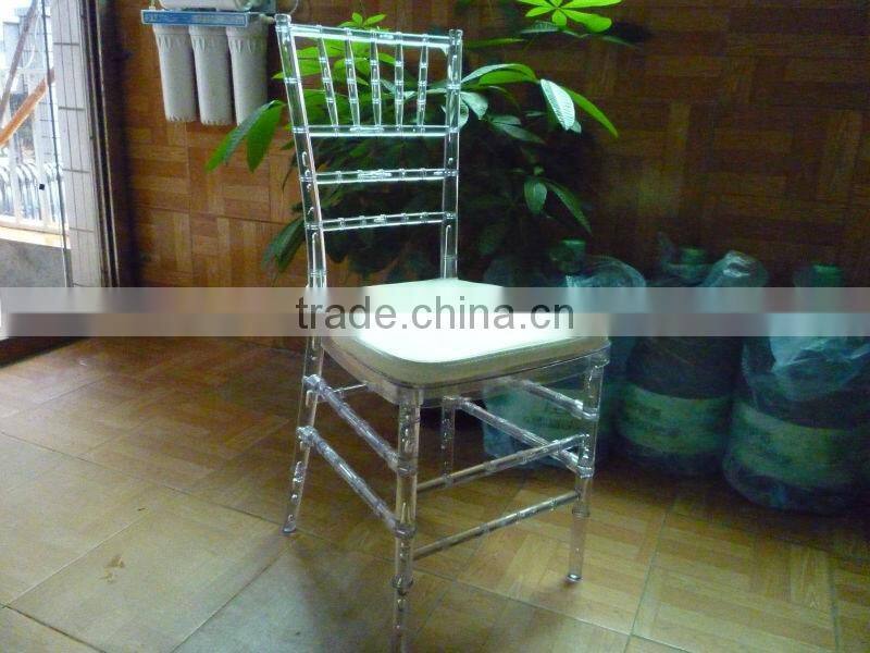 Factory Cheap acrylic clear dining chair