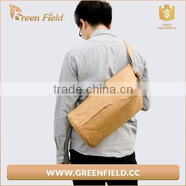 Hot Selling kraft paper Shoulder Bag eco computer backpack