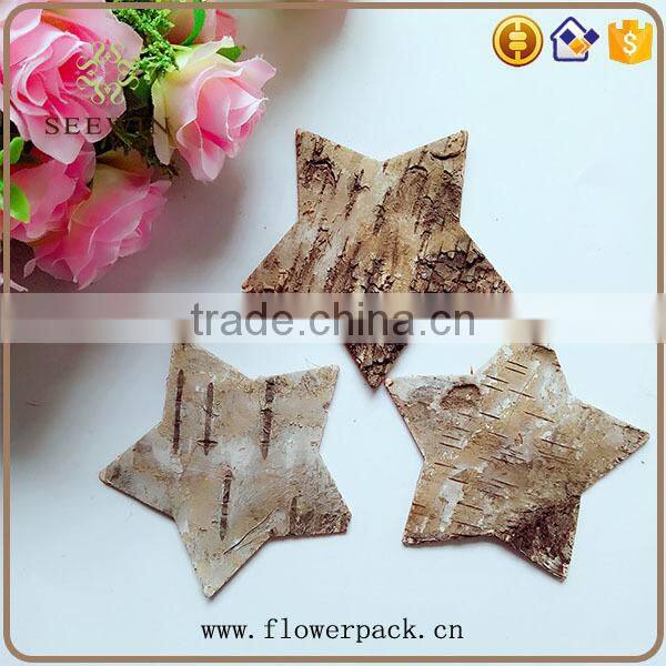Natural flowers star type version of the bark