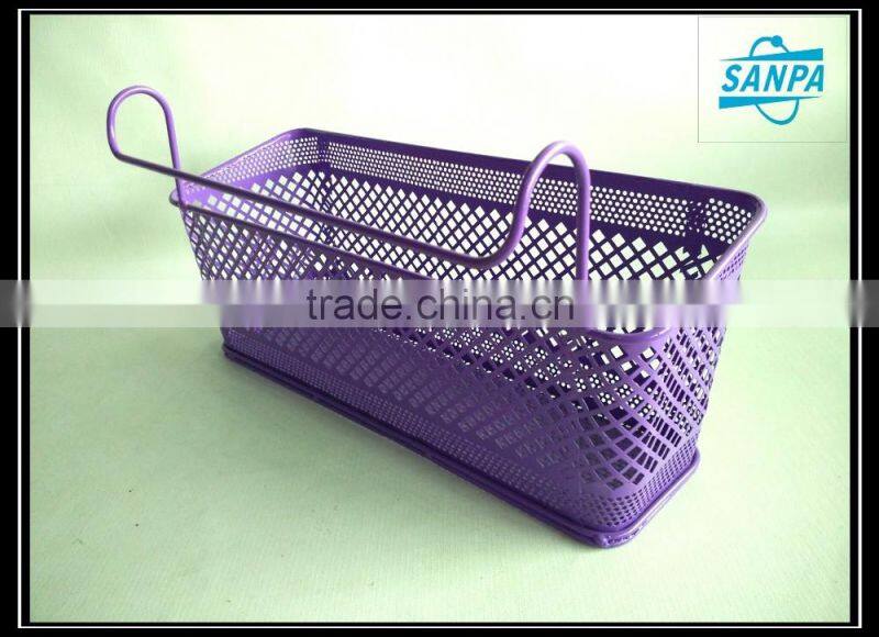 2016 Hot Hanging Storage Racks Wire Mesh Basket
