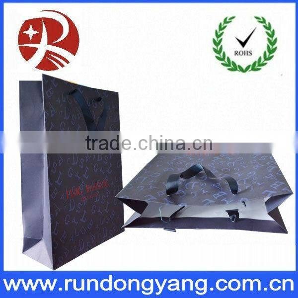 beautiful luxury paper bag for shopping