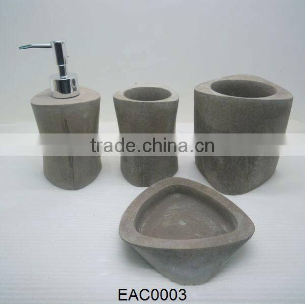EA0037 natural sandstone bathroom accessories for hotel