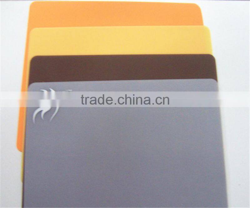 2015 Oblong Sugar Color Heatproof Silicone Mouse Pad