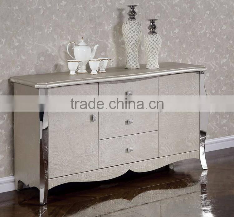 modern furniture luxury wine cabinet with tempered glass strong stainless steel legs