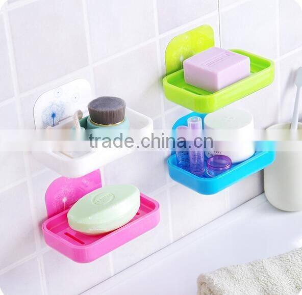 wholesale hanging adhesive plastic soap holder dish