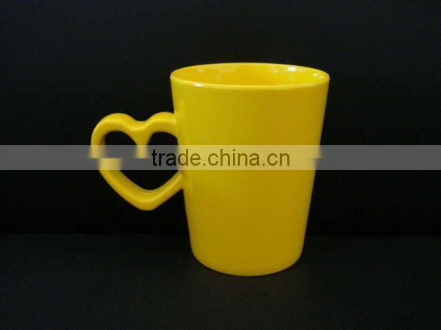 melamine coffee mug with silicone lid