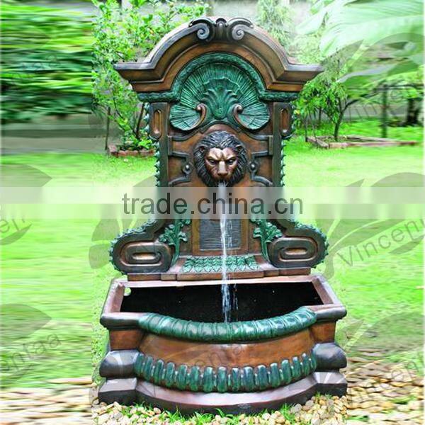 Lion Head Wall Fountain