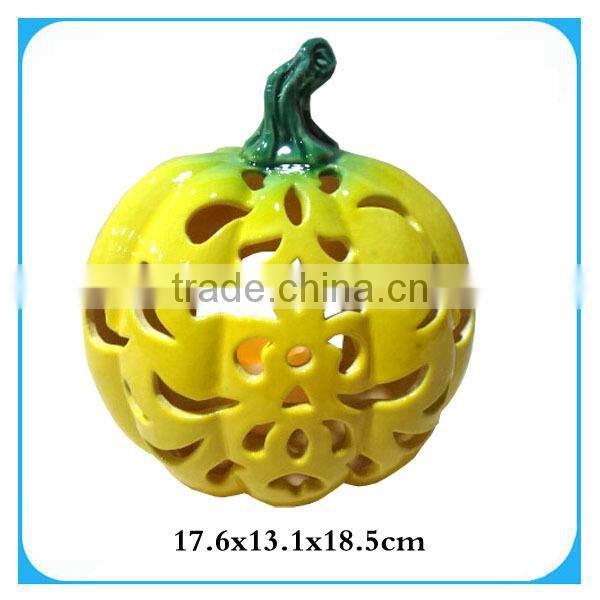 ceramic pumpkin light halloween