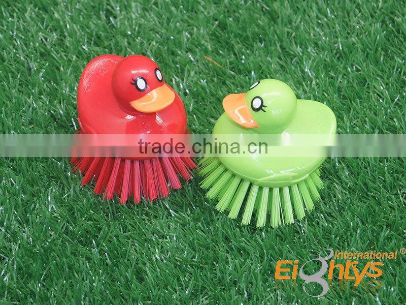 892 special design carton kitchen cute duck dish brushes