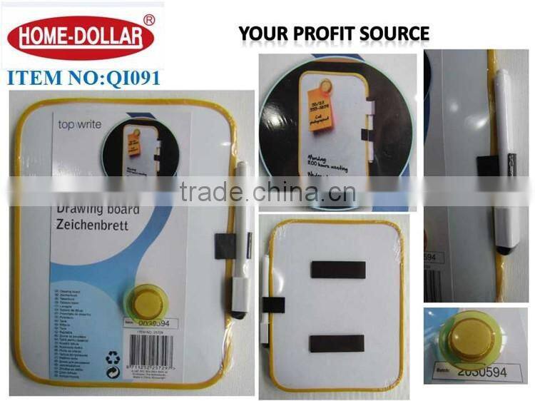 competitive price quality assurance magnetic writing board/student dry eraser board with marker