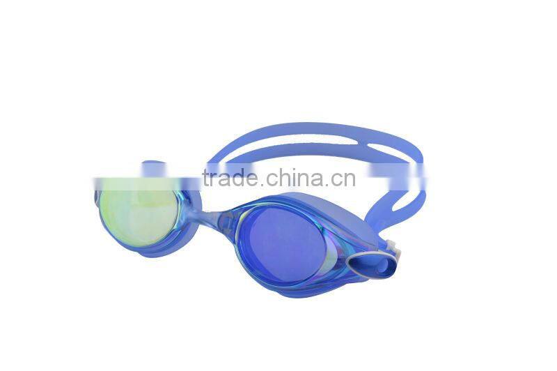 2013 Best selling Fashional custom design mirror swim goggle(MM-6900)