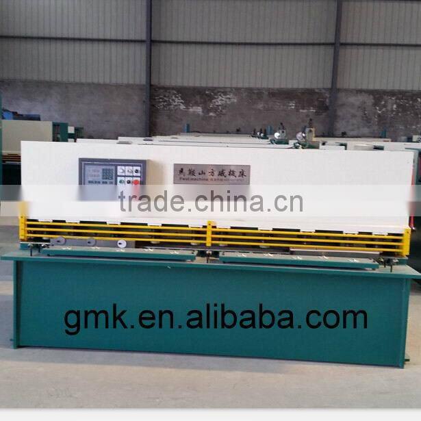 Cheap Reliable Quality hydraulic shearing machine steel plate