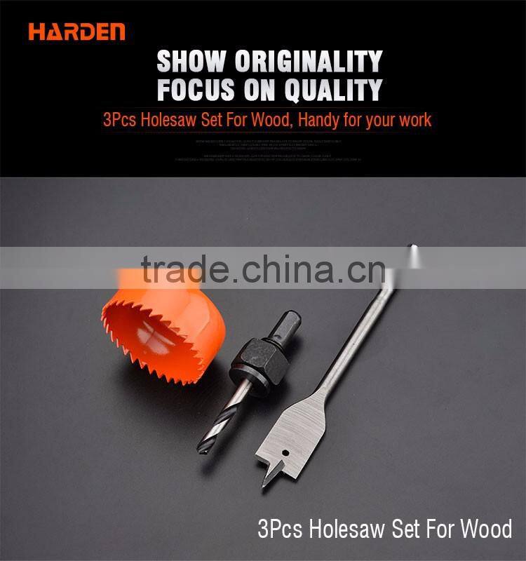 Professional 3PCS Holesaw Set For Wood