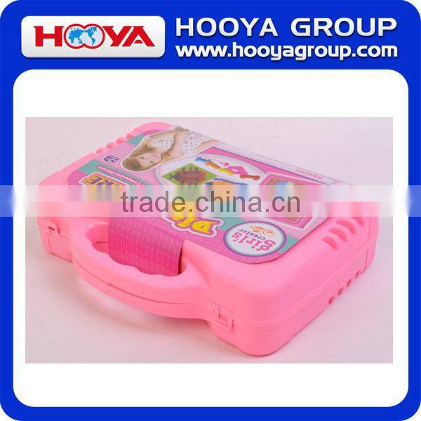 2015 new product diy creative picture girl's toy wool embroidery with frame