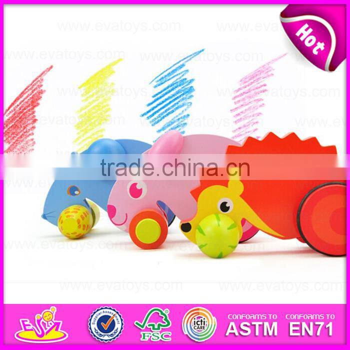 2015 hot sale push toy,new fashion animal push toy,high quality plush and push toy W05A006